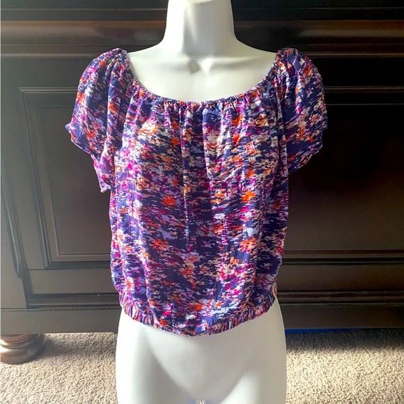 Colorful Summer Blouse - Picture 1 of 4